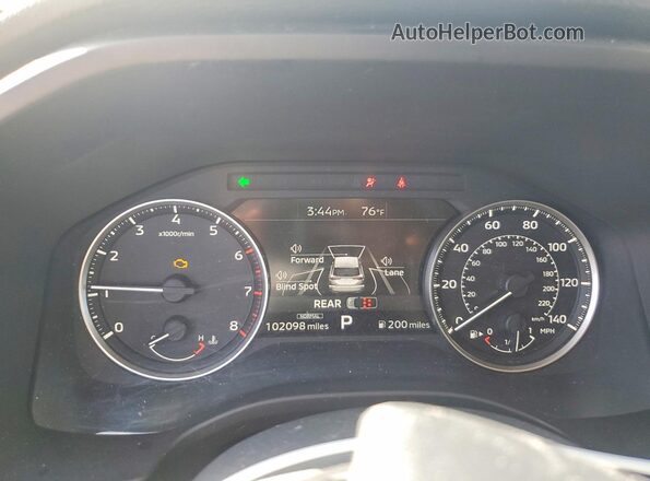 JA4J4TA80NZ044656 2022 MITSUBISHI OUTLANDER Серебряный Вид щитка приборов