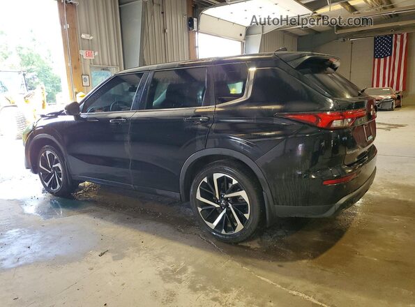 JA4J4TA81NZ044505 2022 MITSUBISHI OUTLANDER Black Հետևի ձախ
