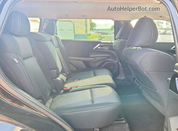 JA4J4TA83NZ041668 2022 MITSUBISHI OUTLANDER Черный Вид задних сидений
