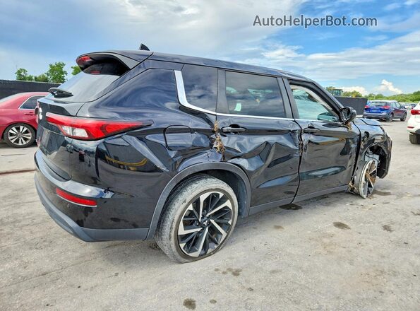 JA4J4TA85NZ039968 2022 MITSUBISHI OUTLANDER Black უკანა მარჯვენა