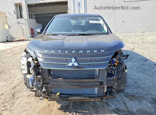 JA4J4TA86PZ055924 2023 MITSUBISHI OUTLANDER Black Դիմացի տեսք