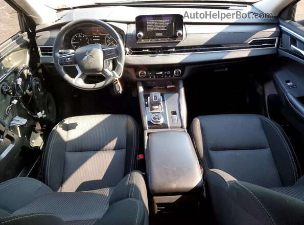 JA4J4TA86PZ055924 2023 MITSUBISHI OUTLANDER Black Առջևի վահանակի տեսք