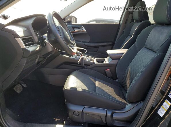 JA4J4TA86PZ055924 2023 MITSUBISHI OUTLANDER Black Սալոնի դիմացի տեսք