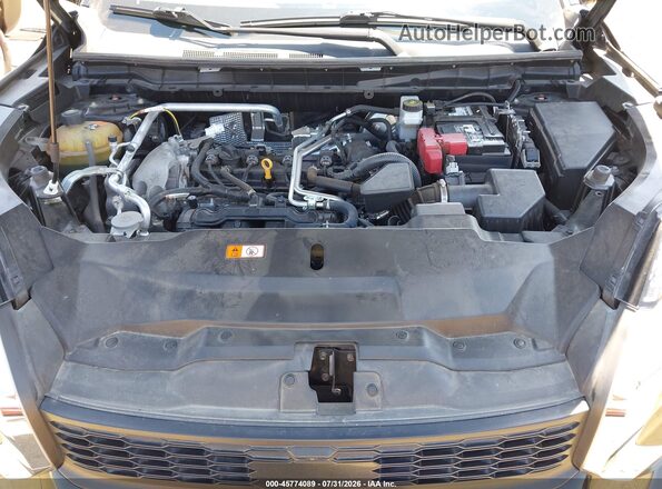 JA4J4UA85NZ022092 2022 MITSUBISHI OUTLANDER Black Вид ззаду