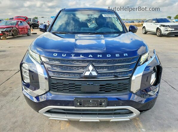 JA4J4UA85NZ085791 2022 MITSUBISHI OUTLANDER Blue Դիմացի տեսք