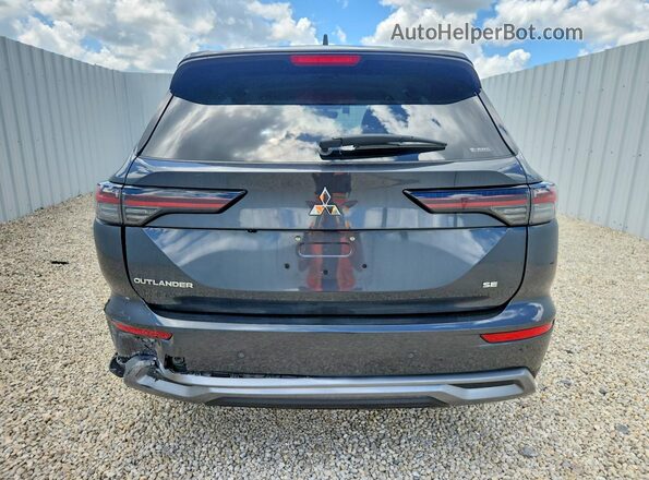 JA4J4VA83SZ033884 2025 MITSUBISHI OUTLANDER Gray Вид ззаду