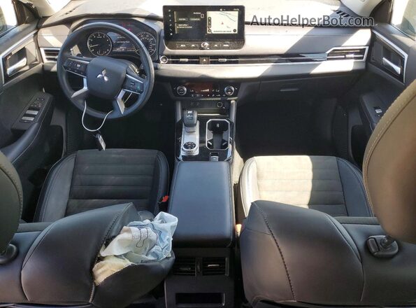 JA4J4VA87SZ039655 2025 MITSUBISHI OUTLANDER Black Առջևի վահանակի տեսք