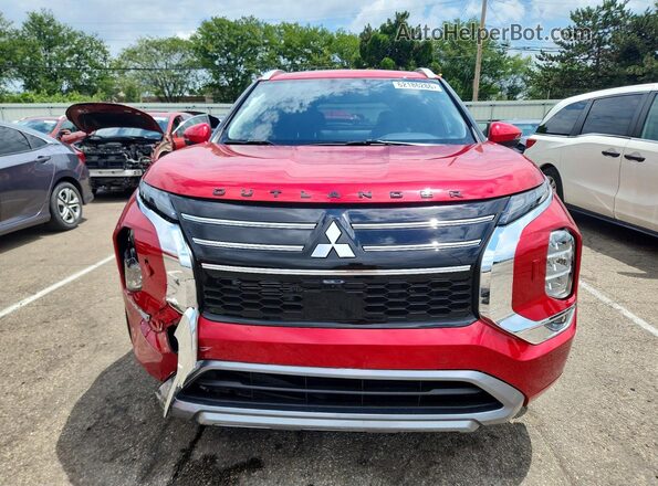 JA4J4WAB5TZ012876 2026 MITSUBISHI OUTLANDER Red Front view