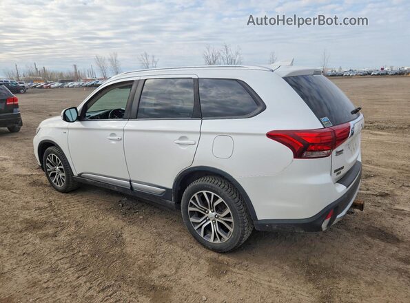 JA4JZ3AX1JZ604039 2018 MITSUBISHI OUTLANDER White Rear left