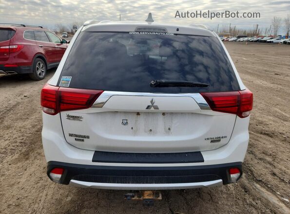 JA4JZ3AX1JZ604039 2018 MITSUBISHI OUTLANDER White Rear view