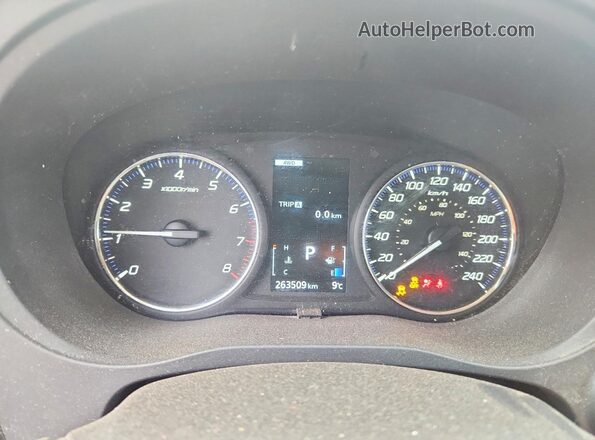 JA4JZ3AX1JZ604039 2018 MITSUBISHI OUTLANDER White Instrument cluster view