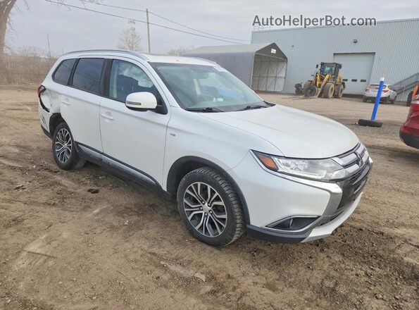 JA4JZ3AX1JZ604039 2018 MITSUBISHI OUTLANDER White Front right