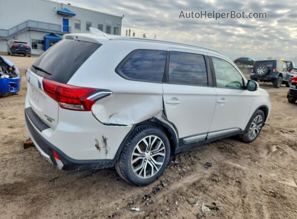 JA4JZ3AX1JZ604039 2018 MITSUBISHI OUTLANDER White Rear right