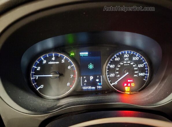 JA4JZ4AX0GZ055190 2016 MITSUBISHI OUTLANDER Black Widok zestawu wskaźników