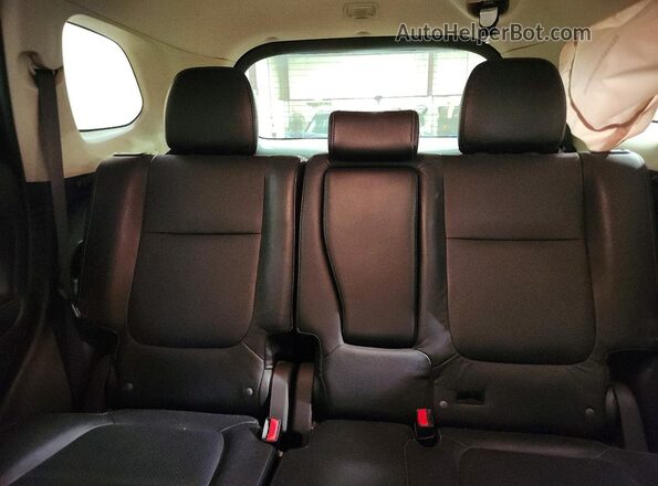 JA4JZ4AX0GZ055190 2016 MITSUBISHI OUTLANDER Black Widok tylnych siedzeń