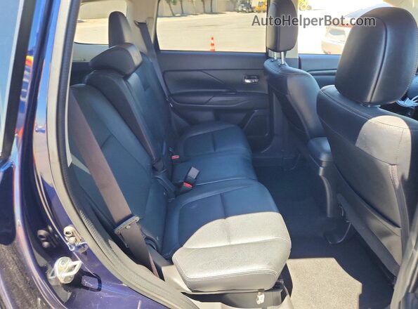 JA4JZ4AX0HZ059631 2017 MITSUBISHI OUTLANDER Blue უკანა სავარძლების ხედი