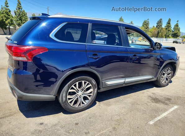 JA4JZ4AX0HZ059631 2017 MITSUBISHI OUTLANDER Blue უკანა მარჯვენა