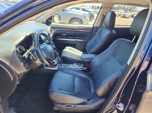 JA4JZ4AX0HZ059631 2017 MITSUBISHI OUTLANDER Blue წინა სალონის ხედი