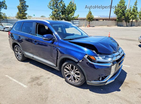 JA4JZ4AX0HZ059631 2017 MITSUBISHI OUTLANDER Blue წინა მარჯვენა