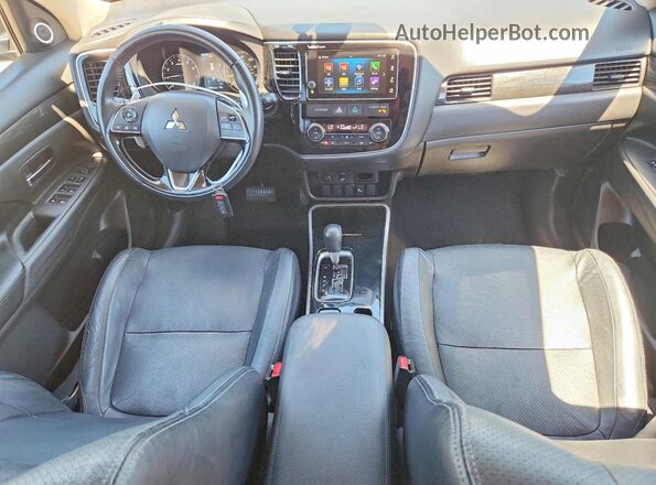 JA4JZ4AX0HZ059631 2017 MITSUBISHI OUTLANDER Blue წინა პანელის ხედი