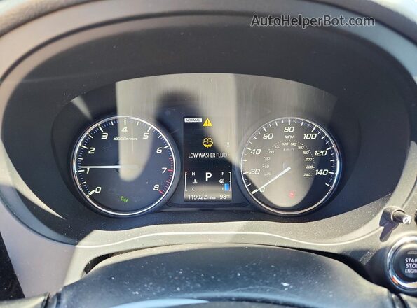 JA4JZ4AX0HZ059631 2017 MITSUBISHI OUTLANDER Blue ხელსაწყოთა პანელის ხედი