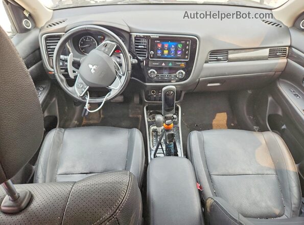 JA4JZ4AX1HZ006002 2017 MITSUBISHI OUTLANDER Gray Widok deski rozdzielczej