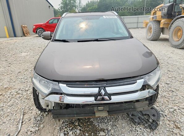 JA4JZ4AX1HZ006002 2017 MITSUBISHI OUTLANDER Gray Widok z przodu