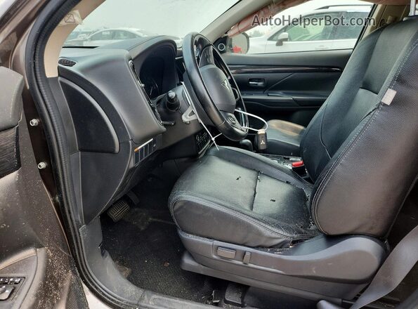 JA4JZ4AX1HZ006002 2017 MITSUBISHI OUTLANDER Gray Widok wnętrza z przodu