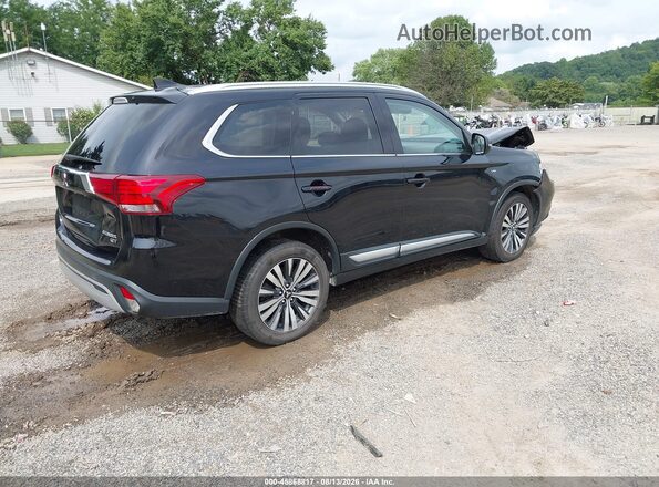 JA4JZ4AX1KZ024748 2019 MITSUBISHI OUTLANDER Black Հետևի աջ