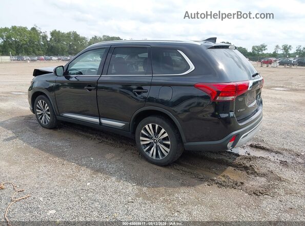 JA4JZ4AX1KZ024748 2019 MITSUBISHI OUTLANDER Black Հետևի ձախ