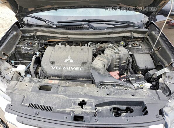 JA4JZ4AX2GZ027181 2016 MITSUBISHI OUTLANDER Black Vista del compartimento del motor