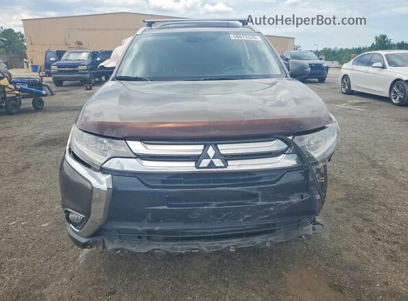 JA4JZ4AX2GZ038276 2016 MITSUBISHI OUTLANDER Charcoal წინა ხედი