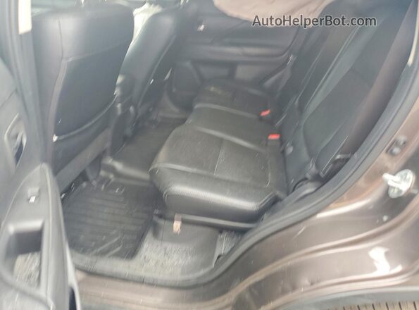 JA4JZ4AX2GZ038276 2016 MITSUBISHI OUTLANDER Charcoal უკანა სავარძლების ხედი