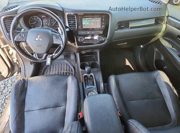 JA4JZ4AX6GZ010271 2016 MITSUBISHI OUTLANDER Gray Widok deski rozdzielczej