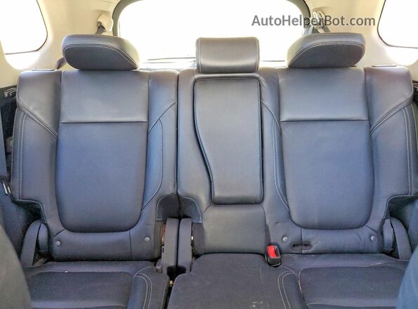 JA4JZ4AX7LZ609884 2020 MITSUBISHI OUTLANDER White Vista de los asientos traseros