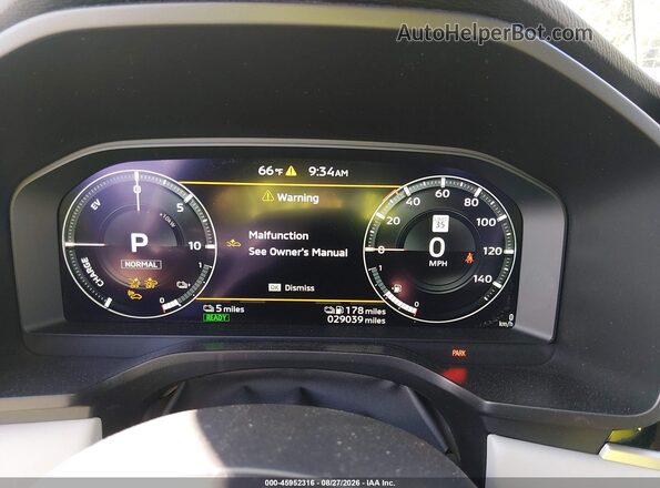 JA4T5VA97PZ033585 2023 MITSUBISHI OUTLANDER PHEV White Widok tylnych siedzeń