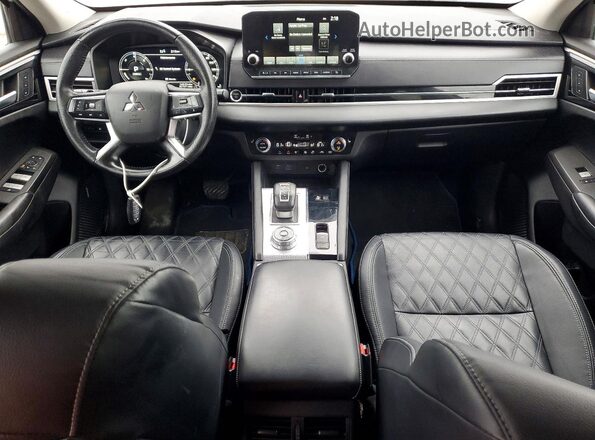 JA4T5VA98PZ058625 2023 MITSUBISHI OUTLANDER Серый Вид панели приборов