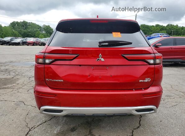 JA4T5VA99PZ062876 2023 MITSUBISHI OUTLANDER Red Вид ззаду