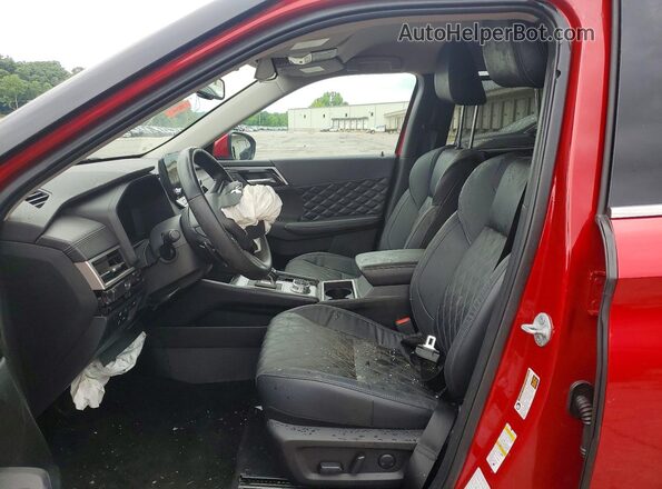 JA4T5VA99PZ062876 2023 MITSUBISHI OUTLANDER Red Вид салону спереду