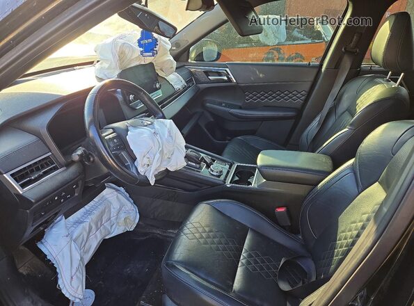 JA4T5WA91RZ625508 2024 MITSUBISHI OUTLANDER Black Vista interior delantera