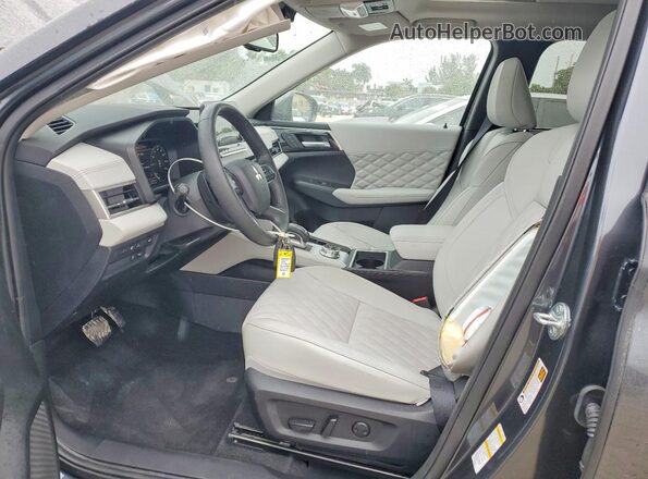 JA4T5WA92SZ011377 2025 MITSUBISHI OUTLANDER Gray Front interior view