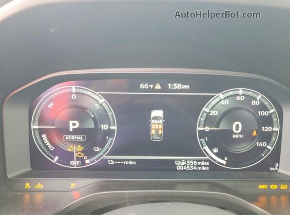JA4T5WA92SZ011377 2025 MITSUBISHI OUTLANDER Gray Instrument cluster view
