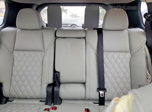 JA4T5WA92SZ011377 2025 MITSUBISHI OUTLANDER Gray Rear seats view