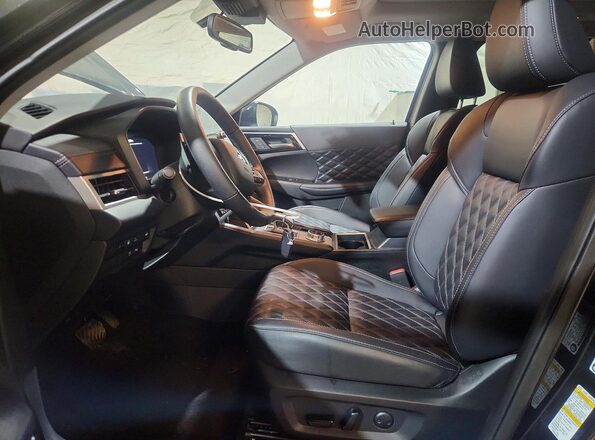 JA4T5WA99SZ047275 2025 MITSUBISHI OUTLANDER Black წინა სალონის ხედი