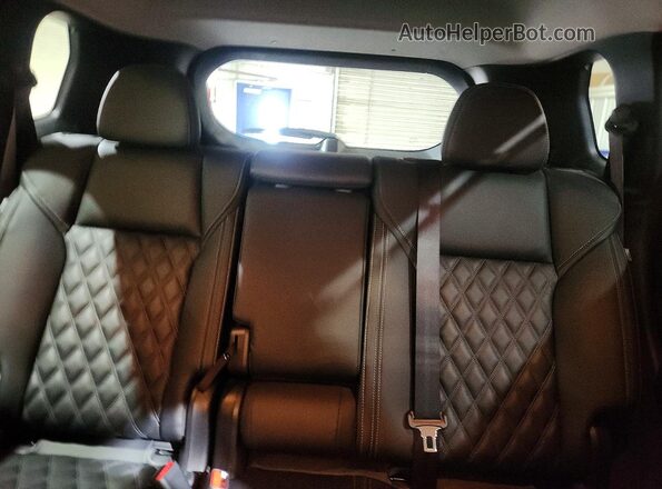 JA4T5WA99SZ047275 2025 MITSUBISHI OUTLANDER Black უკანა სავარძლების ხედი