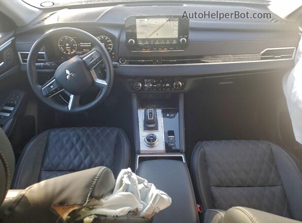 JA4T5WA9XRZ013310 2024 MITSUBISHI OUTLANDER Black Widok deski rozdzielczej