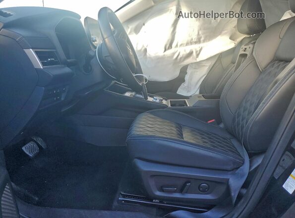 JA4T5WA9XRZ013310 2024 MITSUBISHI OUTLANDER Black Widok wnętrza z przodu