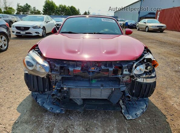 JC1NFAEK0H0104873 2017 FIAT 124 Red წინა ხედი