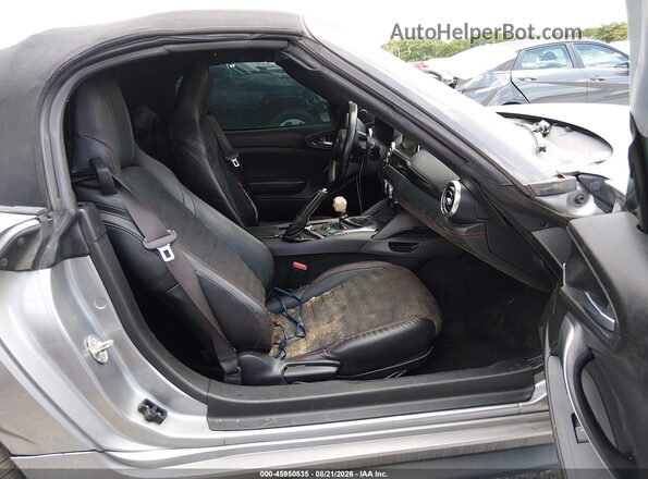 JC1NFAEK2H0130441 2017 FIAT 124 SPIDER Silver წინა სალონის ხედი