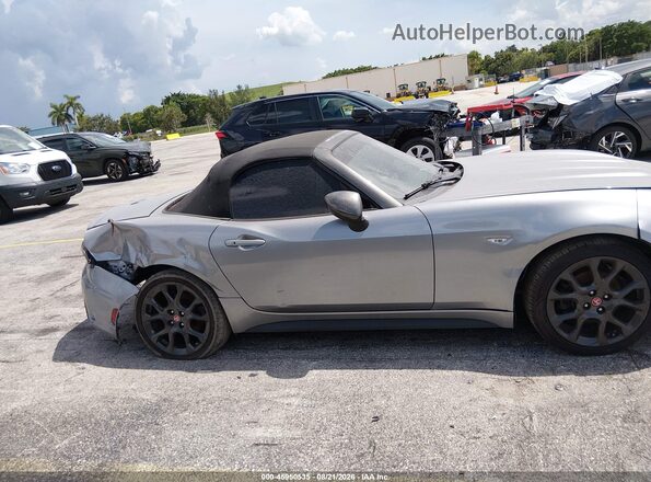 JC1NFAEK2H0130441 2017 FIAT 124 SPIDER Silver უკანა სალონის ხედი